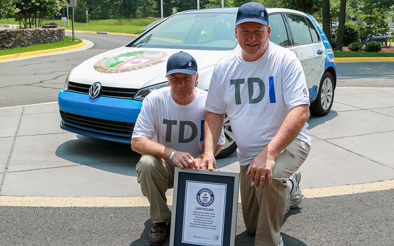 Volkswagen Guinness World Record